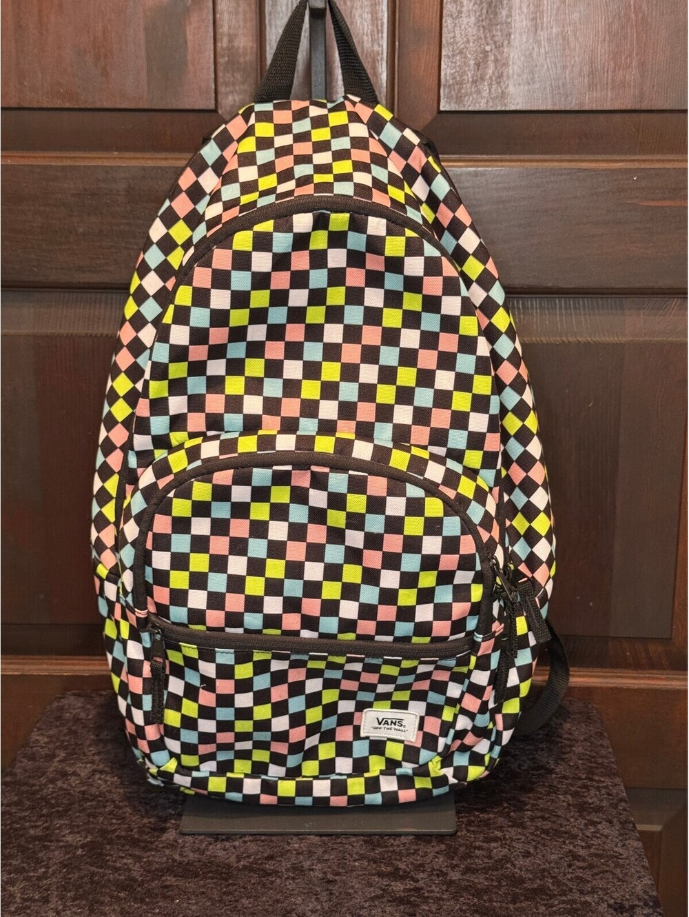 Vans Multicolor Checkerboard Backpack